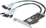 StarTech SATA PCIe Controller 8 Port - 6 Gbit/s PCI Express Adapter - PCIe