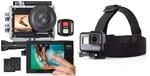 Exprotrek 4K-Action-Kamera mit Touchscreen, EIS Einstellbarer Blickwinkel, 40 m