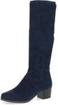 CAPRICE Damen 9-25506-41 Kniehohe Stiefel, Ocean Stretch, 40 EU