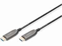DIGITUS HDMI AOC Hybrid Glasfaserkabel - HDMI 2.1-30m - 8k/60Hz - UHD-II -