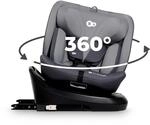 Kinderkraft I-GROW Kindersitz 0-36 kg, I-SIZE 40-150 cm, 360 grad drehbar,