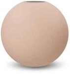 Cooee Design Ball Vase 10cm Blush, Keramik, runde Vase, Rosa