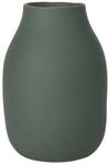 blomus -COLORA- Vase L aus Steingut, Agave Green, hergestellt in hochwertiger