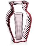 Kartell I Shine, Vasen, Rosa, 9.5 x 20 x 33 cm