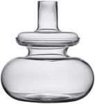 Zone Inu Vase, Durchm. 31,7 cm, H&ouml;he 33 cm, Pure Clear