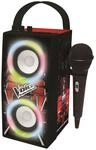 Lexibook, The Voice, Enceinte Portable Bluetooth Lumineuse Avec Micro, karaok&eacute;,