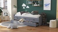Inter Link - Funktionsbett - Kinderbett - Einzelbett mit Stauraum - Bett mit