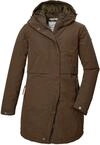 G.I.G.A. DX Damen Winterjacke/Funktionsparka mit Kapuze GW 41 WMN PRK, braun, 44,