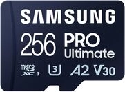 Samsung PRO Ultimate microSD-Karte + SD-Adapter, 256 GB, Für Smartphones, Drohne und Samsung PRO Ultimate microSD-Karte + SD-Adapter, 256 GB, Für Smartphones, Drohne und