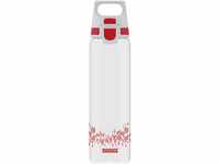 SIGG Total Clear ONE MyPlanet™ Red Trinkflasche (0.75 L), BPA-freie und