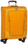 American Tourister Pulsonic - Spinner M, Erweiterbar Koffer, 68 cm, 64/74 L, Gelb