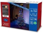 Konstsmide Micro LED Compactlights, 400 bunte Dioden, Au&szlig;entrafo, schwarzes...