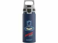 SIGG - Alu Trinkflasche Kinder - WMB ONE Batman Into Action Blue - Für
