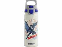 SIGG - Alu Trinkflasche Kinder - WMB ONE Batman Into Action White - Für