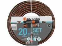 Gardena 18034-20 Schlauch, Schwarz, 20 m mit Systemteile