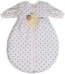 Alvi 425409249 M&auml;xchen Thermo mit Arm "Dots", wei&szlig;