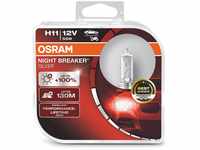 Osram Night Breaker Silver H11, +100% mehr Helligkeit,...