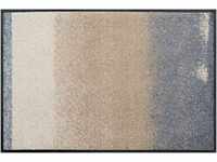 wash+dry Fußmatte, Medley beige 50x75 cm, innen und außen, waschbar