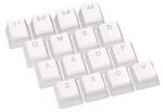 ENDORFY PBT Pudding Onyx White Keycaps, Doppelte Einspritztechnik, Breite