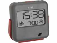 TFA Dostmann Reisewecker digital Buzz, 60.2031.10, mit Vibrationsalarm und...