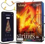 Twinkly Strings USB-C Candle 200 LED, LED-Lichterkette in Kerzenform, RGB LED-Lichter