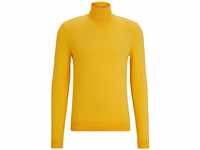 HUGO Herren San Thomas-m Knitted Sweater, Medium Yellow720, M EU