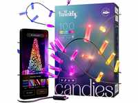 Twinkly Strings Candle 100 LED, LED-Lichterkette in Kerzenform, RGB LED-Lichter