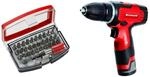 Einhell Akku Bohrschrauber TH-CD 12-2 Li (Lithium Ionen, 12 V, 1,3 Ah, 2 Gang, 24 Nm,