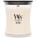 WoodWick Duftkerze | Mittlere Hourglass-Kerze | White Honey | Perfekte Geschenke f&uuml;r