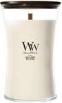 WoodWick Duftkerze | Gro&szlig;e Hourglass-Kerze | White Honey | Perfekte Geschenke f&uuml;r