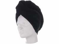 Möve Homewear Turban aus 100 % Baumwolle, black, 27*67