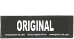 JULIUS K-9 Klettaufschrift, ORIGINAL, gro&szlig;, Schwarz
