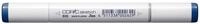 COPIC Sketch Marker Typ B - 26, Cobalt Blue, professioneller Pinselmarker, mit einer