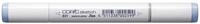 COPIC Sketch Marker Typ B - 21, Baby Blue, professioneller Pinselmarker, mit einer