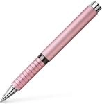 Faber-Castell 148435 -Tintenroller Essentio, Aluminium ros&eacute;, 1 St&uuml;ck