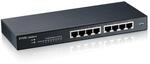 Zyxel Netzwerk Switch 8 Port | Smart Managed Gigabit | GS1900-8 | 8x GbE RJ-45...