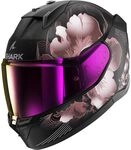 SHARK, Integraler Motorradhelm D-SWKAL 3 MAYFER Mat, Black violet gold KVQ, Gr&ouml;&szlig;e