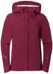 VAUDE Womens Yaras Jacket V, Damen Regenjacke, cassis, 38
