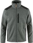 Fj&auml;llr&auml;ven Herren Buck Fleecejacke, Grey/Melange, M
