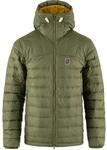 Fj&auml;llr&auml;ven Herren Expedition Pack Down Hoodie Jacke, Green/Mustard Yellow, L