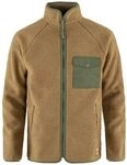 Fj&auml;llr&auml;ven Herren Vardag Pile Fleecejacke, Buckwheat Brown/Laurel Green, M