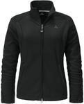 Sch&ouml;ffel Damen Fleece Jacket Leona3, Schwarz, 42
