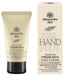 alessandro Spa Nail Hand Foot Cream Rich Sensitive - VEGAN , 75 ml