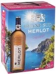Grand Sud - Merlot Ros&eacute; aus S&uuml;d-Frankreich - Sortentypischer Trocken Ros&eacute;wein -