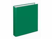 VELOFLEX 1153040 - Ringbuch Basic, DIN A5, 1 Stück, grün, Füllhöhe 25 mm,