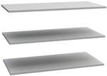 FORTE Einlegeb&ouml;den 3-er Set f&uuml;r 170er Schwebet&uuml;renschr&auml;nke, Holzwerkstoff,...
