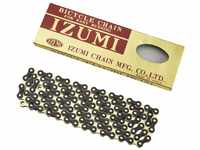 Izumi Gold/Black Standard-Kette 1/8 x 1/2 (116 Glieder), goldfarben/schwarz,
