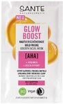 SANTE Naturkosmetik Glow Boost Hautversch&ouml;nernde Gold Maske mit AHA, Hyaluron &