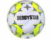 Derbystar Unisex Jugend Apus Light v23 Fußball, weiß gelb, 4