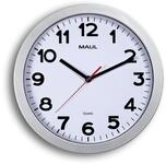 Maul Wanduhr MAULstep &Oslash; 30 cm | Quarzuhr mit automatischer Zeiteinstellung | ideal